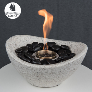 Small Portable Portable Fireplace Free Standing Bio Ethanol Fireplace Burner <strong>Table</strong> <strong>Top</strong> <strong>Fire</strong> <strong>Bowl</strong> - Product Image 4