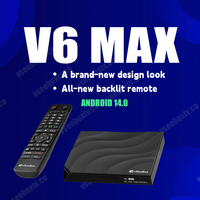 Ultra HD 8K WiFi6 Quad Core Android 14 TV Box VSEEBOX V6 Max Performa Tinggi untuk Hiburan Rumah