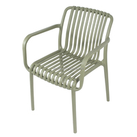 Usine FANTIAN de vente en gros de chaises en plastique PP de couleur personnalisables empilables pour chaises d'extérieur/chaises de restaurant