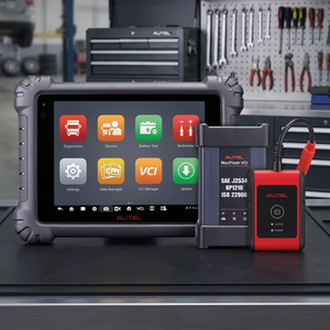Autel MaxiFlash VCI Industrial Diagnostic Tablet Scanner Automotive OBD II Scan <b>Tool</b> Battery Test Multimeter Plastic 3-Year - Product Image 2