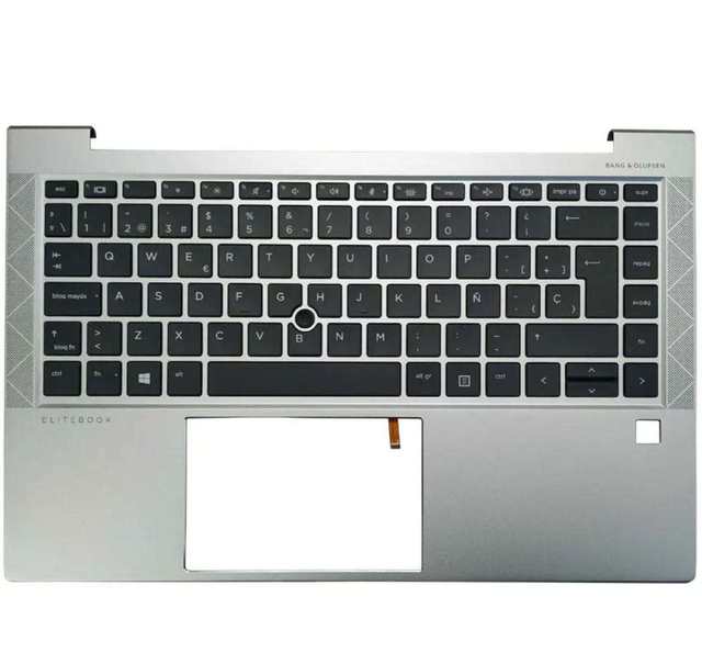 Genuine Keyboard for HP EliteBook 745 G7 745 G8 840 G7 840 G8 Top Cover with Keyboard M36312 SP Version Palmrest with Keyboard