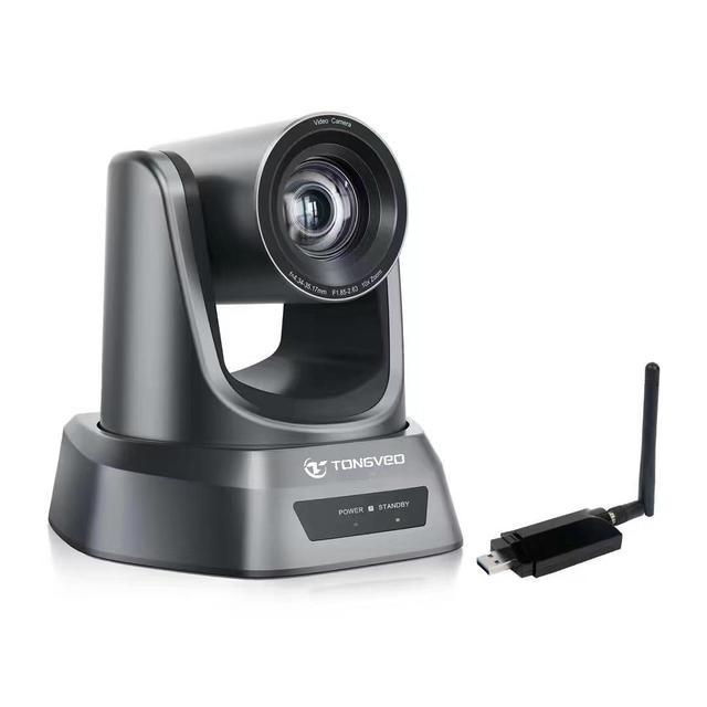New Arrival 5.8G Wireless 10X Optical Zoom PTZ Camera 1080p HD 60fps USB 3.0 Conference Camera System