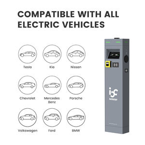 Iocharger Certificat CE Stations de charge montées au sol triphasées Prise de 32 ampères <span class=keywords><strong>Borne</strong></span> De Recharge Voiture Electrique <span class=keywords><strong>22kW</strong></span> - Product Image 6