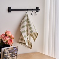 Essuie-tout en coton rayé lavé, réutilisable, absorbant, doux, pour la maison, le restaurant et les événements