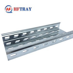 Customized Ss316 Stainless Steel Outdoor Heavy Duty Perforated Cable Tray Heat Dissipation Commercial Building Cable Tray - Product Image 1