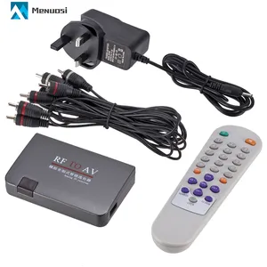 convertitore audio analogico tv Suppliers-Cavo Audio Video convertitore da ricevitore TV analogico RF a AV modulatore USB TV a proiezione porta Video TV
