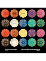 Jetons de poker en céramique personnalisés de 43 mm, écologiques et durables, avec ou sans valeur nominale, avec étui inclus
