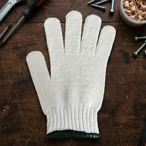 Guantes de Seguridad Industriales Premium de 600g/doz TC (30% Algodón, 70% Poliéster), Duraderos, Sin Silicona, Antideslizantes, Transpirables, Sin Látex - Product Image 1