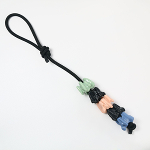 Bumopet Manufacturer Wholesale <strong>Dog</strong> Tough Chew <strong>Toys</strong> Interactive Funny <strong>Dog</strong> TPR <strong>Toy</strong> Small <strong>Bone</strong> Black <strong>Rope</strong> Chew <strong>Toy</strong> - Product Image 2