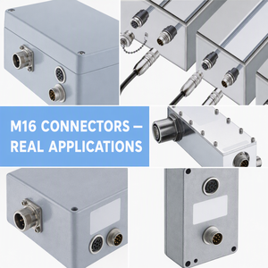 ขั้วต่อวงกลม M16 IP68 แบบเสียบตัวเมีย, ติดตั้งด้านหน้าแบบบัดกรี, 3-14 ขั้ว, IEC 61076-2-106, ของแท้ Lumberg 0314 04 ได้รับอนุญาต - Product Image 6