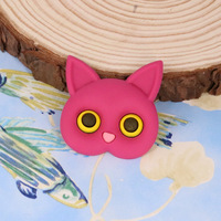 Animal Hibou Cartoon Résine Accessoires Diy Glue Phone Case Charm Clothing Pendant Assorted Resin Charms for Decoration