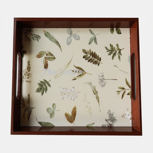 ถาดเสิร์ฟผลไม้ทำจากไม้ถาดเสิร์ฟช็อคโกแลตทรงสี่เหลี่ยมสำหรับอาหารเย็นดีไซน์มาตรฐาน - Product Image 1