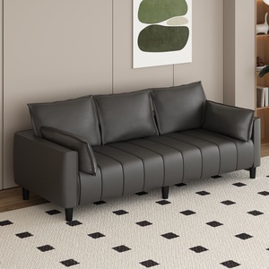 أريكة قماشية ثلاثية المقاعد بتصميم حديث وبسيط على شكل حرف <span class=keywords><strong>L</strong></span>، موديل <span class=keywords><strong>2026</strong></span> الجديد، مناسبة للشقق الصغيرة والفنادق ومحلات الملابس - Product Image 2