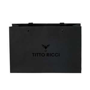 Bolsas de Papel Impresas con Logotipo Personalizado para Tiendas de Ropa y Calzado, Bolsas de Regalo de Cartón para Pequeñas Empresas - Product Image 4