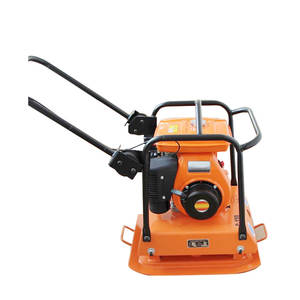 آلة ضغط اهتزاز لضغط الأساس صفيحة مسطحة تعمل بالبنزين يتم دفعها يدويًا - Product Image 6