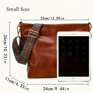 Sac fourre-tout en PU nouveau design sangle de <span class=keywords><strong>guitare</strong></span> réglable dames Shopping sac à bandoulière sac à bandoulière - Product Image 5