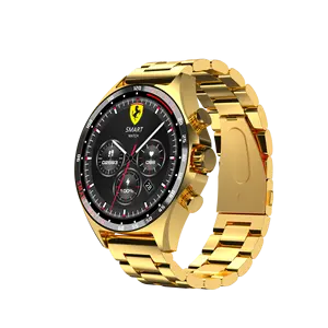 SK27 Smartwatch 1.58 HD schermo rotondo sport Fitness Tracker impermeabile IP68 uomo donna eloj intelligente SK27 Business Smartwatch