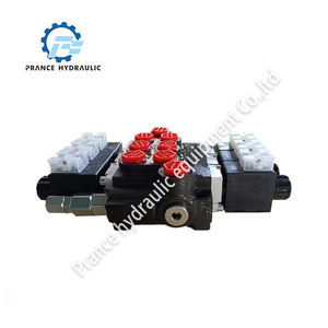 Одношпуля P40 P80 P120 гидравлический джойстик клапан с гидравлическим электрическим регулирующим клапаном, многонаправленный - Product Image 3