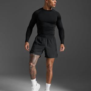 Débardeurs de musculation, T-shirts de compression, Crop tops ajustés, Débardeurs moulants, T-shirts de sport pour la gym - Product Image 6