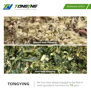 เครื่องบดอาหารสัตว์เกรดอุตสาหกรรมสำหรับก้านกล้วย ฟางข้าวโพด และกากพืช - Product Image 6