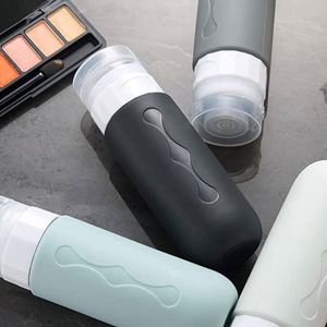 Custom Logo 4 In1 Set, 100Ml Approved Size Toiletry <b>Bottles</b> ,Onlocation Refillable Silicone Travel <b>Bottle</b> - Product Image 3
