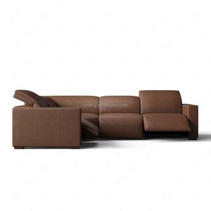 FERLY Muebles de Lujo para Sala de Estar, Conjunto Seccional Reclinable Eléctrico con Estructura de Madera Dura, Izquierda Derecha FL25IS016-5 FL25IS016-5 FL25IS016-5 FL - Product Image 3