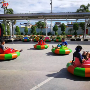 Voiture <span class=keywords><strong>tamponneuse</strong></span> gonflable rotative pour enfants avec Bluetooth et éclairage LED, <span class=keywords><strong>à</strong></span> piles, pour service de location de stands de fête foraine - Product Image 4