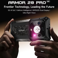 Téléphone mobile Ulefone Armor 28 Pro IP69K étanche 5G NFC 16+512 Go Batterie 10600 mAh Smartphone Android Téléphone robuste mondial