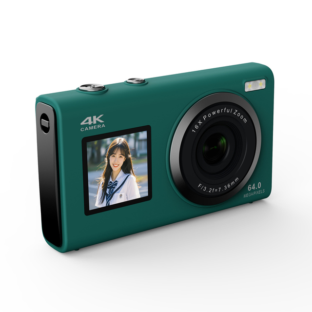 4K 30FPS FHD Video 64MP Photo WIFI 18X Digital Zoom Flash LED 2.88 Inch LCD Screen EIS Digital Camera