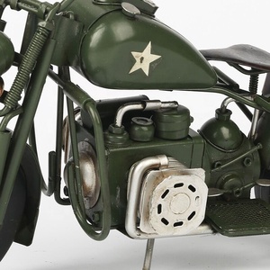 Modelos de Motocicletas Clásicas Retro Hechas a Mano de la Segunda Guerra Mundial de <span class=keywords><strong>1942</strong></span>, Escala 1:6, Adorno para el Hogar, Decoración para Bares y Tiendas - Product Image 6