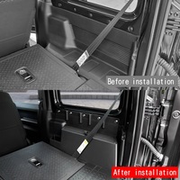 Boîte de rangement latérale pour coffre pour Suzuki Jimny Sierra 3 portes 2025, organisateur de cargaison sur mesure, accessoires de modification intérieure de voiture