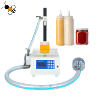 Machine de remplissage semi-automatique pour miel, pâte de sésame, colle, huile visqueuse