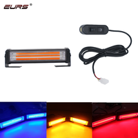 Barra de Luces LED EURS COB-2, Lámpara Estroboscópica, Tira Larga, Luces de Trabajo para Vehículos Todoterreno, Blanco, Rojo, Azul, Amarillo, Luces de Advertencia de Tráfico, Nuevo