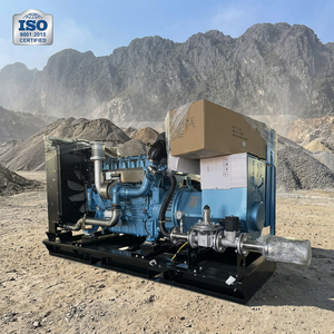 เครื่องกำเนิดไฟฟ้าแบบเงียบ 200KVA 150KW ใช้ก๊าซซิงกัส สำหรับบ้านและอุตสาหกรรม แบบพกพา 50/60Hz สตาร์ทอัตโนมัติ ระบายความร้อนด้วยน้ำ HSD-150WG - Product Image 5