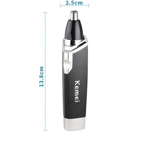 Tondeuse électrique pour poils du nez Kemei Km 6512, alimentée par piles, pour la coupe des poils du nez, de la barbe et des sourcils, avec garantie de 2 ans - Product Image 3