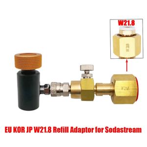 Adaptador para Estación de Recarga de CO2 Tr21-4 W21.8 CGA320, Tanque Grande de Latón con Desconexión Rápida de 8mm, Herramientas Neumáticas OEM - Product Image 3