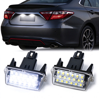 Lampu Plat Nomor LED Mobil Tahan Air Canbus untuk Toyota Camry Corolla Yaris Prius C Lampu Belakang 812700D120 2 Buah Set
