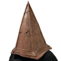 Masque de tête de pyramide silencieuse et effrayante de Silent Hill, Bogeyman, Red Pyramid Thing, masque intégral en latex, costume de fête d'Halloween