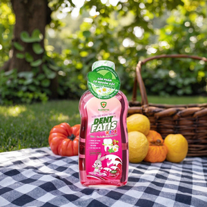 DentFatis 250ml Fresh Strawberry Flavor Alcohol-Free <b>Mouthwash</b> Kids Teeth Whitening Oral Health Care From Vietnam - Product Image 1