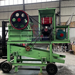 Direktverkauf ab Werk Kleiner Mobiler Backenbrecher mit Siebfunktion zum Zerkleinern von Basalt, Granit, Marmor Diesel-Backenbrecher - Product Image 2