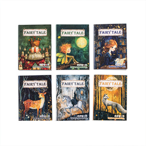 50 pièces/paquet conte de fées petit livre série conte de fées thème Mini autocollant livre manuel bricolage décoration - Product Image 5