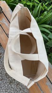 Customizable <b>Large</b> Capacity Black Canvas Bag Eco-Friendly Reusable, Wholesale with Low MOQ <b>Printed</b> Tote Bag - Product Image 3