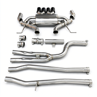Échappement Catback Valvetronic pour BMW X3 M50 3.0T B58 Acier inoxydable SS304