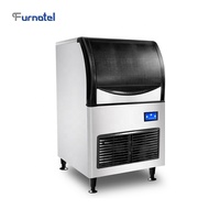 Machine à glace combinée de 8 w, 25kg/24h, pour comptoir de Bar