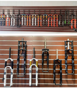 <span class=keywords><strong>Horquilla</strong></span> de Suspensión Delantera para Bicicleta de Montaña, <span class=keywords><strong>Horquilla</strong></span> Doble Corona para Bicicleta Eléctrica con Soporte para Faro Delantero - Product Image 5