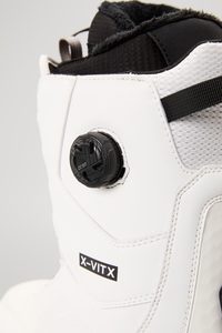Bottes <span class=keywords><strong>de</strong></span> <span class=keywords><strong>Snowboard</strong></span> Faciles à Utiliser, Système d'Enfilage, Couleur Blanc et Noir - Product Image 4
