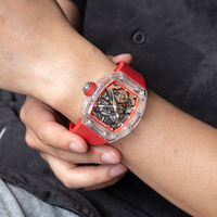 Montres de sport de luxe légères pour hommes Montres mécaniques automatiques ultra-légères Montres pour hommes tendance d'affair