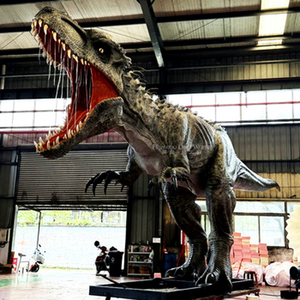 Parc à thème des dinosaures, grand <span class=keywords><strong>dinosaure</strong></span> T-Rex artificiel de taille réelle à vendre - Product Image 1