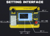 220VAC 50/60Hz Electrical Testers & Meters Vlf Hipot Tester 30KV 50KV 60KV 80KV High Voltage VLF Hipot Instruments