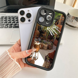 Coque de protection anti-rayures pour <span class=keywords><strong>iPhone</strong></span>, motif de jardin bohème marocain rétro, pour <span class=keywords><strong>iPhone</strong></span> 15 14 13 Pro Max 11 XR XSmax - Product Image 5